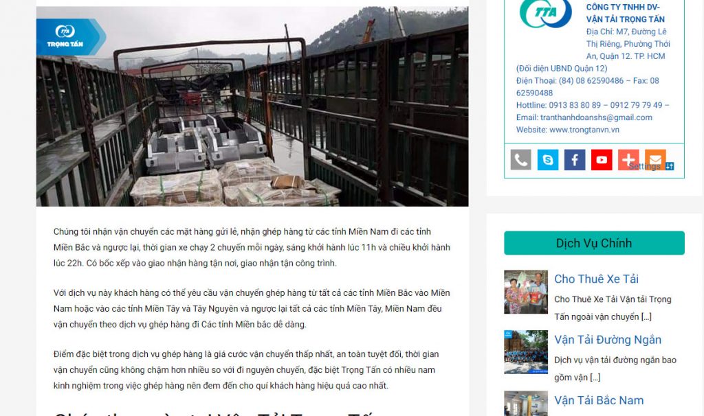 Xe Tải Trọng Tấn