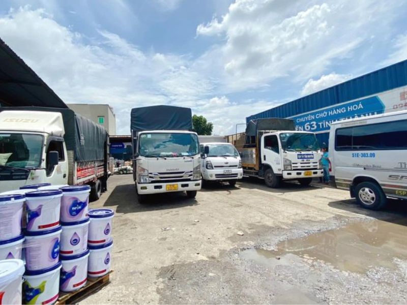 nhà xe chuyển hàng Sài Gòn Hải Phòng