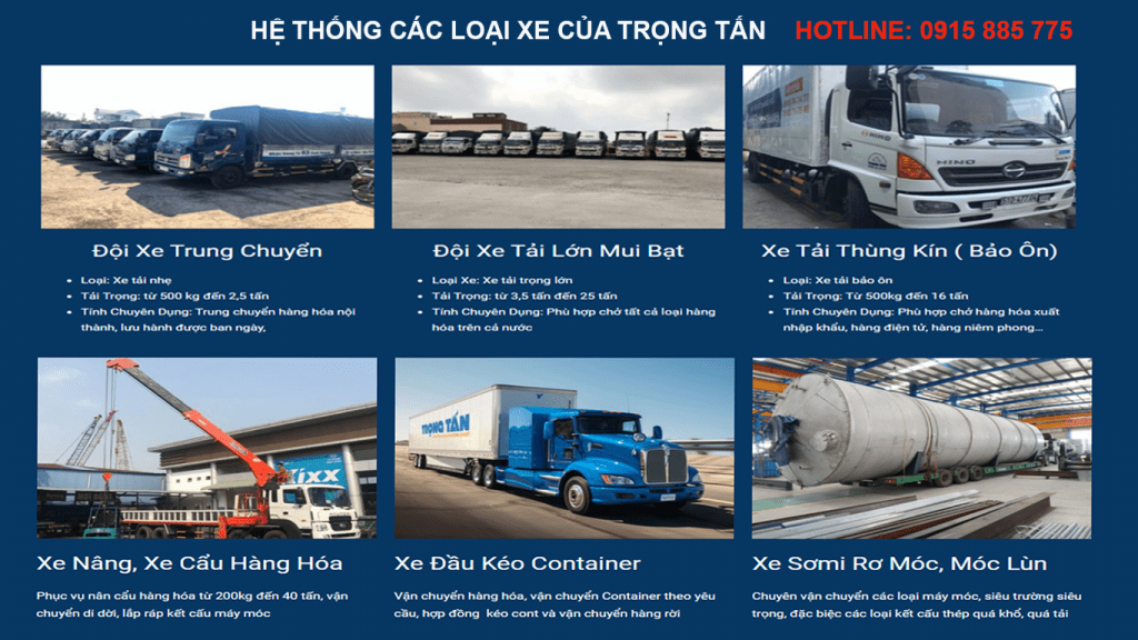 Xe Tải Trọng Tấn