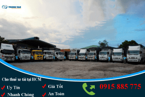 Cho thuê xe tải tại Bình Dương