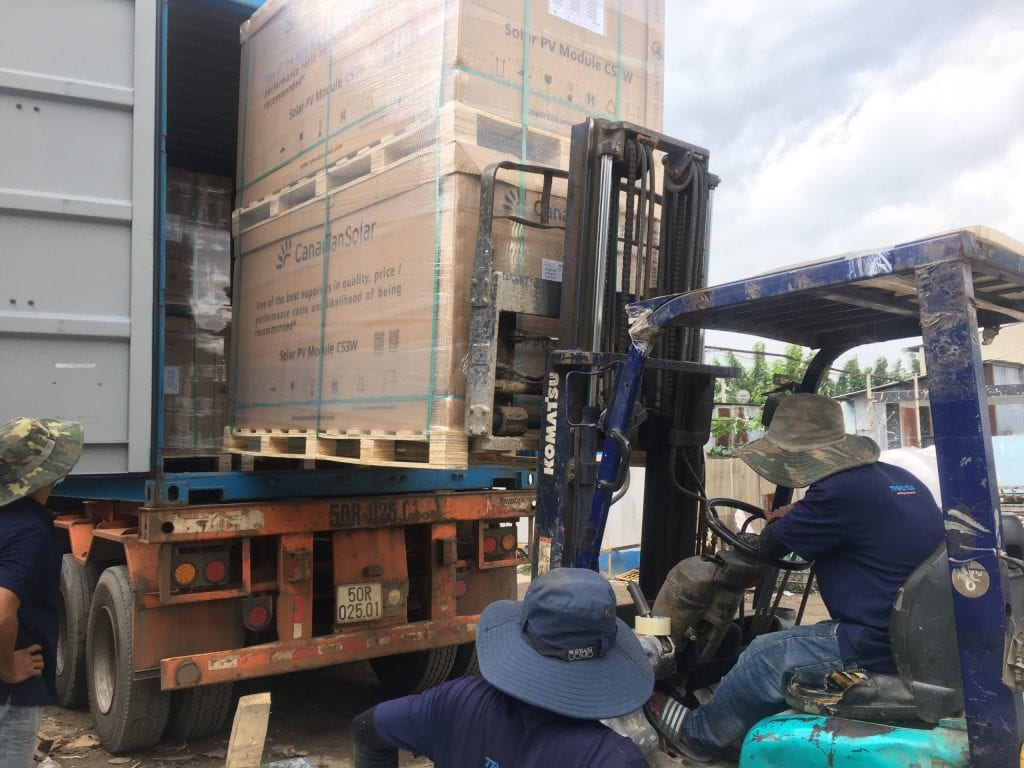 Chuyển hàng đi Sài Gòn