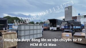 Vận chuyển hàng hóa TP HCM Cà Mau