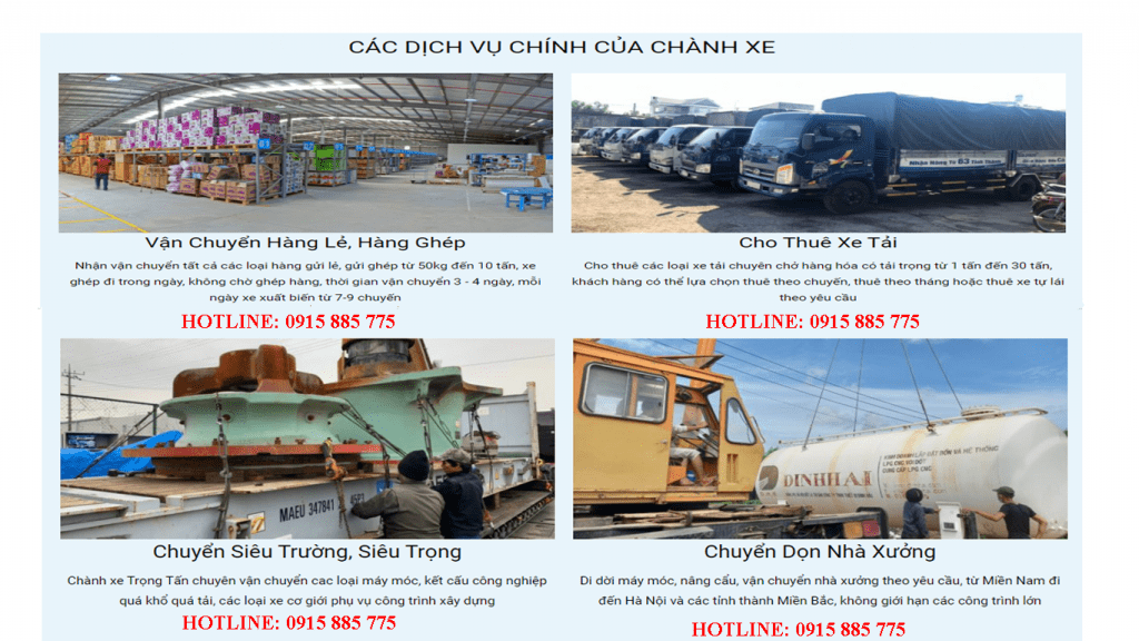 Xe Tải Trọng Tấn