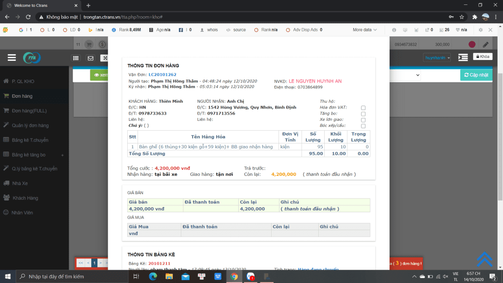 Xe Tải Trọng Tấn