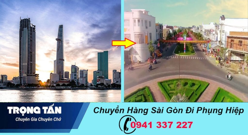 Chuyển hàng Sài Gòn đi Phụng Hiệp