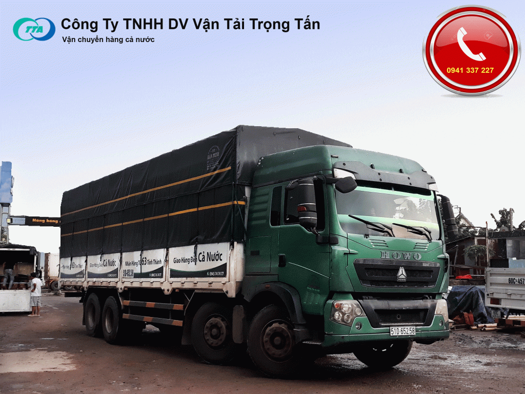 Chành xe Bắc Ninh đi Sài Gòn - vận chuyển bằng xe tải