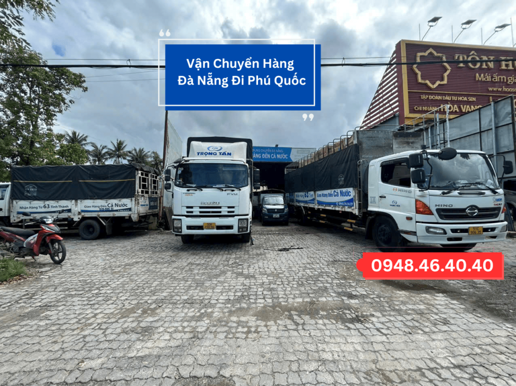 vận chuyển hàng đà nẵng đi phú quốc