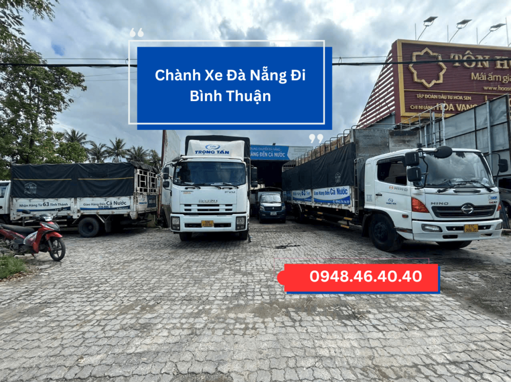 chuyển hàng đà nẵng đi bình thuận
