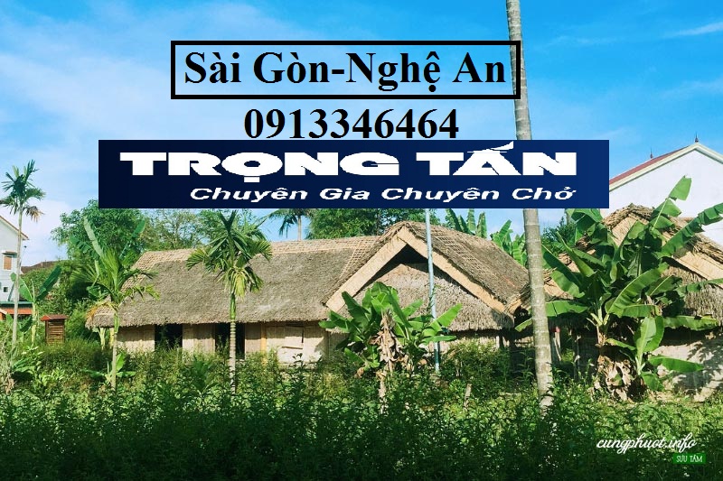 Chành xe chuyển hàng Sài Gòn đi Nghệ An