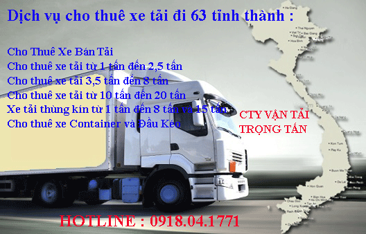 Thuê xe tải chở hàng Sài Gòn đi Huế