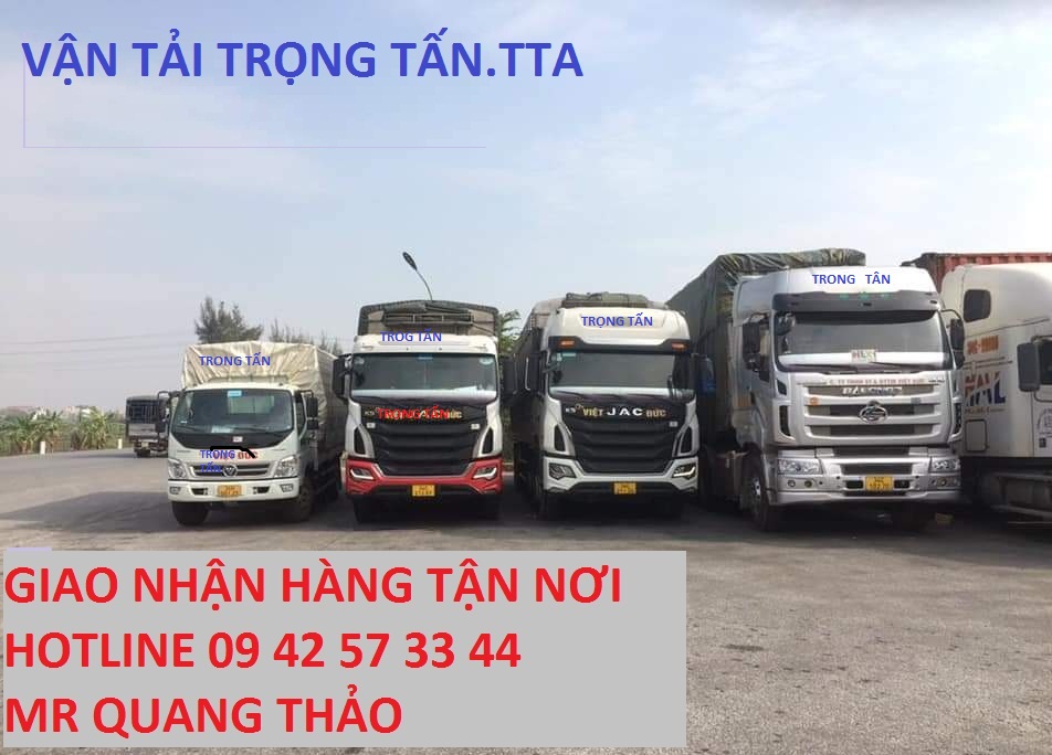 Đội xe tải chở hàng chành xe Hà Nội đi Bình Dương