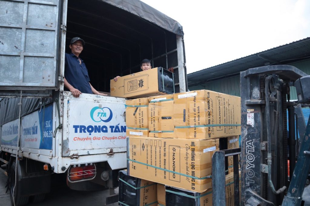 Nhà xe ghép hàng Sài Gòn đi Hải Dương