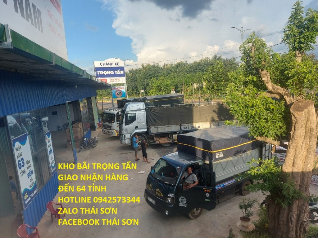 Chành xe Trọng Tấn chuyển hàng đi 63 tỉnh