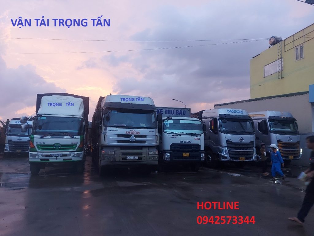 Các loại xe tải chuyển vận chuyển hàng từ Sài Gòn đi Nam Định