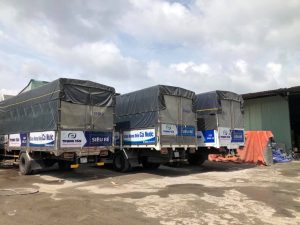 Thuê xe tải 8 tấn thùng kín
