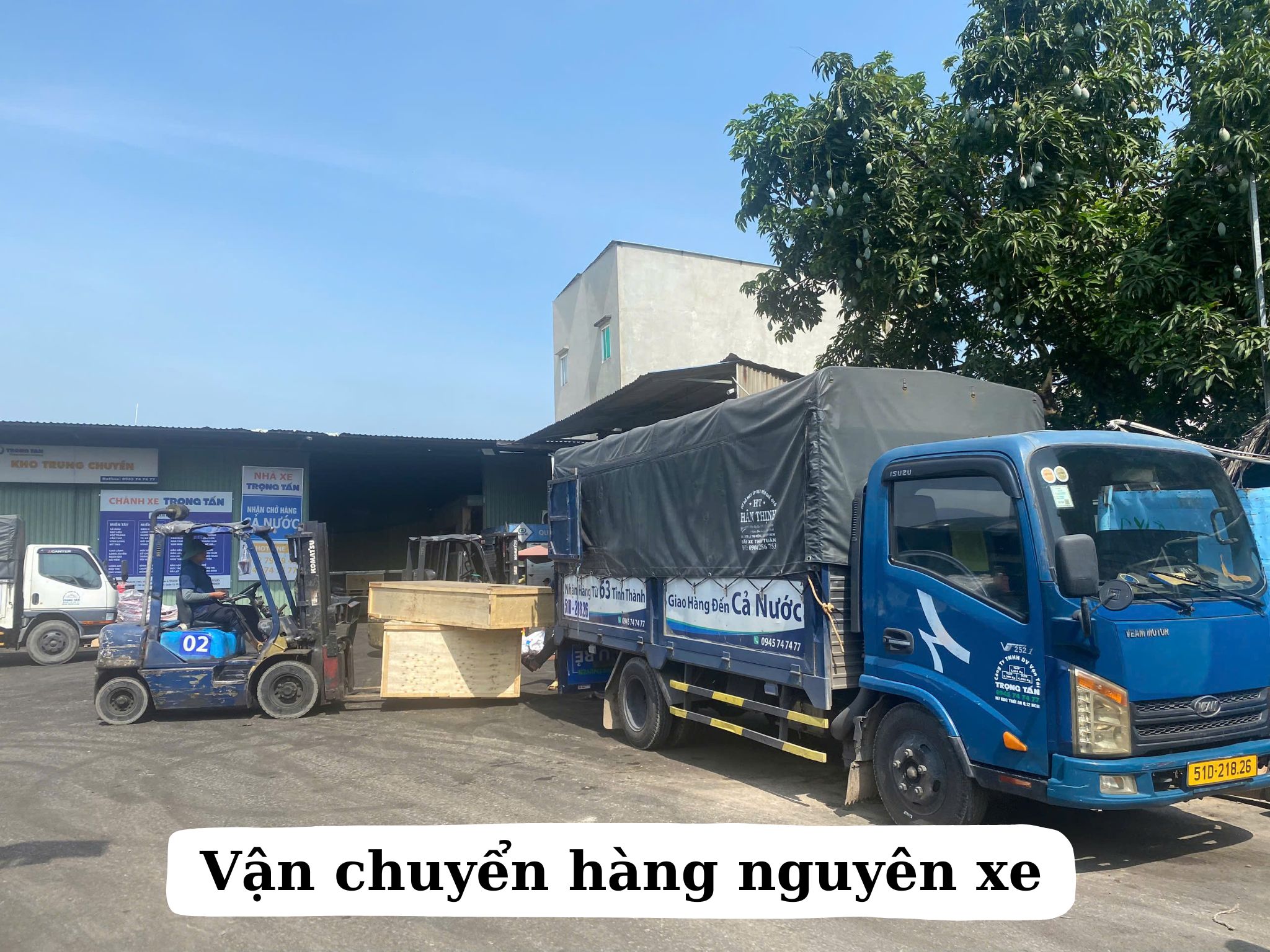 chành xe vận chuyển hàng đi Bắc Ninh
