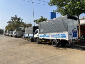 Xe tai nho cho hàng