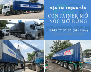 CONTAINER MỞ NÓC MỞ BỬNG