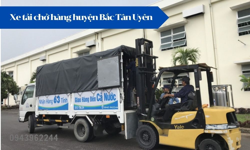 Xe tải chở hàng huyện Bắc Tân Uyên