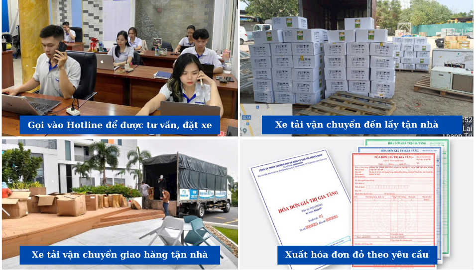 Xe tải chở hàng huyện Dầu Tiếng