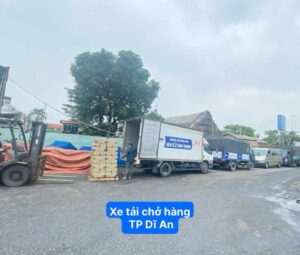 Xe Tải chở hàng Thành Phố Dĩ An