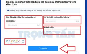 tra cuu thong tin xe o to