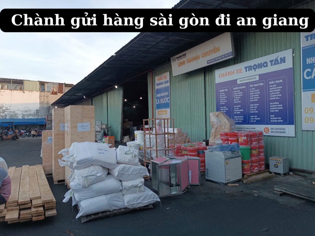 Chành xe gửi hàng sài gòn đi an giang