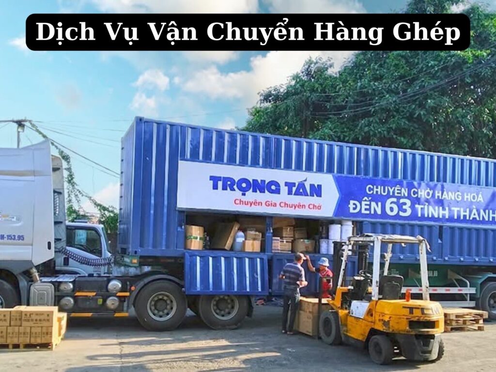 Vận chuyển hàng ghép từ hà nội đi phú mỹ