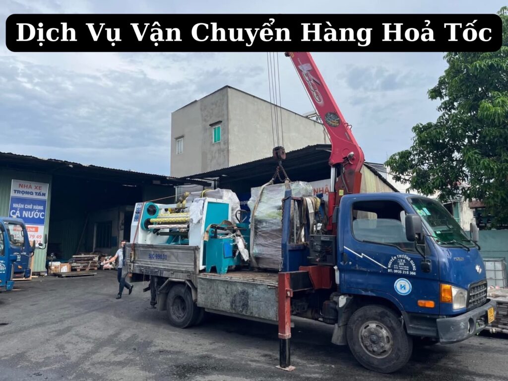 Vận chuyển hàng hoả tốc từ hà nội đi phú mỹ