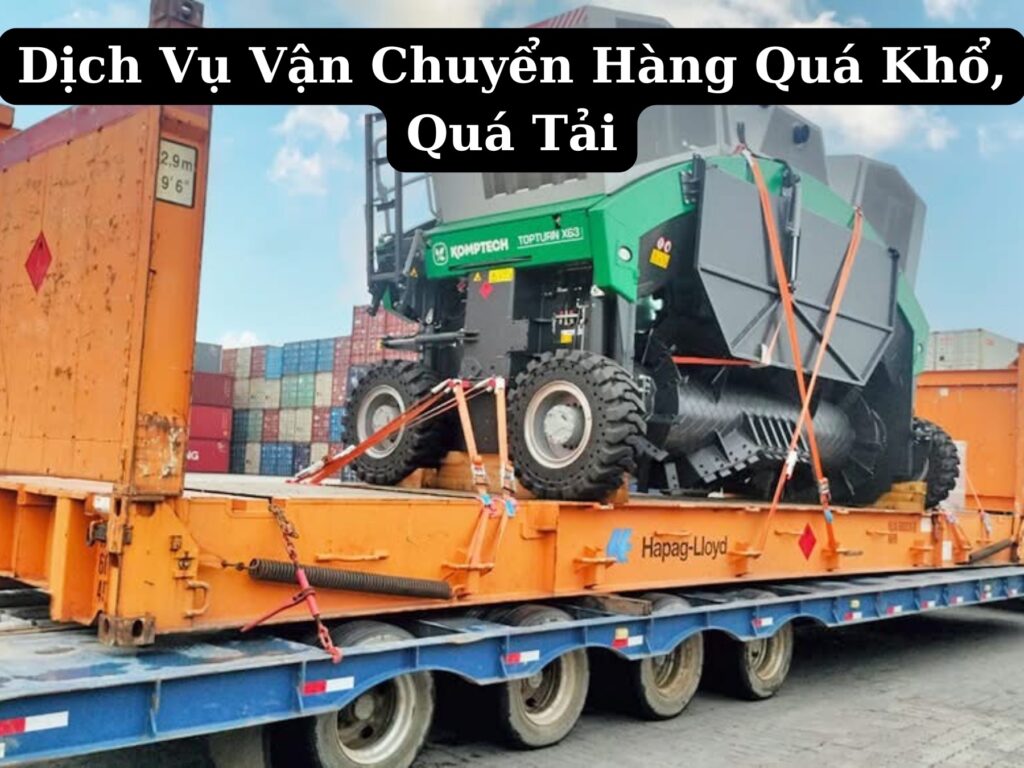 Vận chuyển hàng quá khổ, quá tài từ hà nội đi phú mỹ